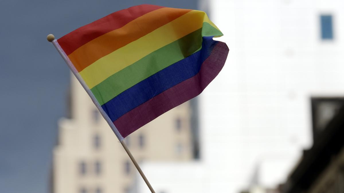 Una bandera del colectivo LGTBI, en un imagen de archivo
