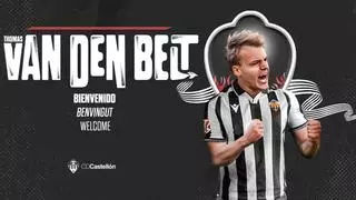 Oficial: El Castellón hace oficial a Thomas van den Belt