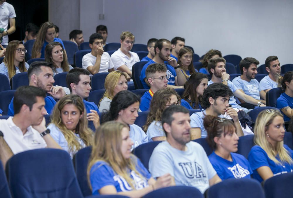 Reconocimiento a los deportistas de la UA