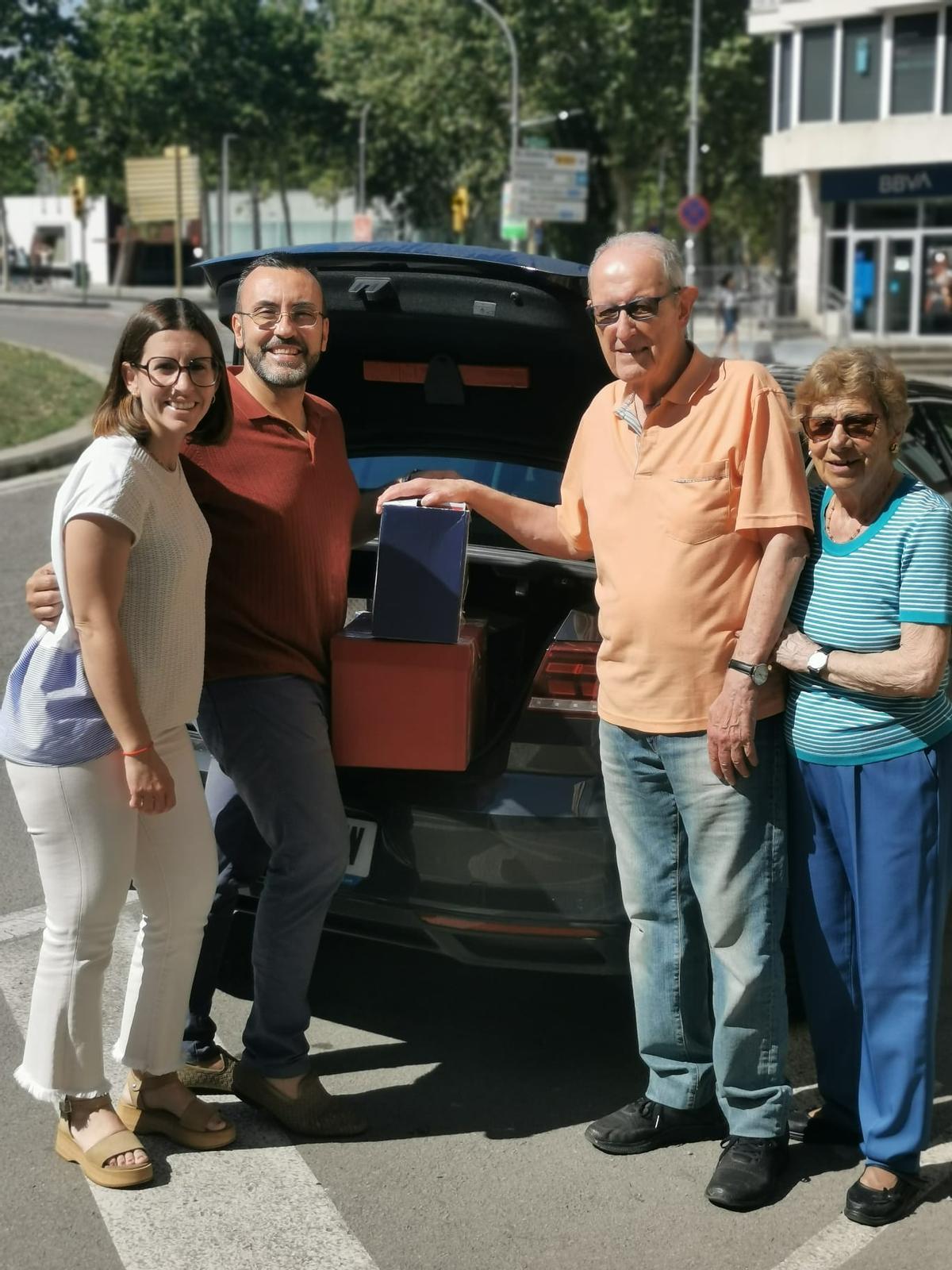 L'humorista que fa la donació al municipi castellonenc.