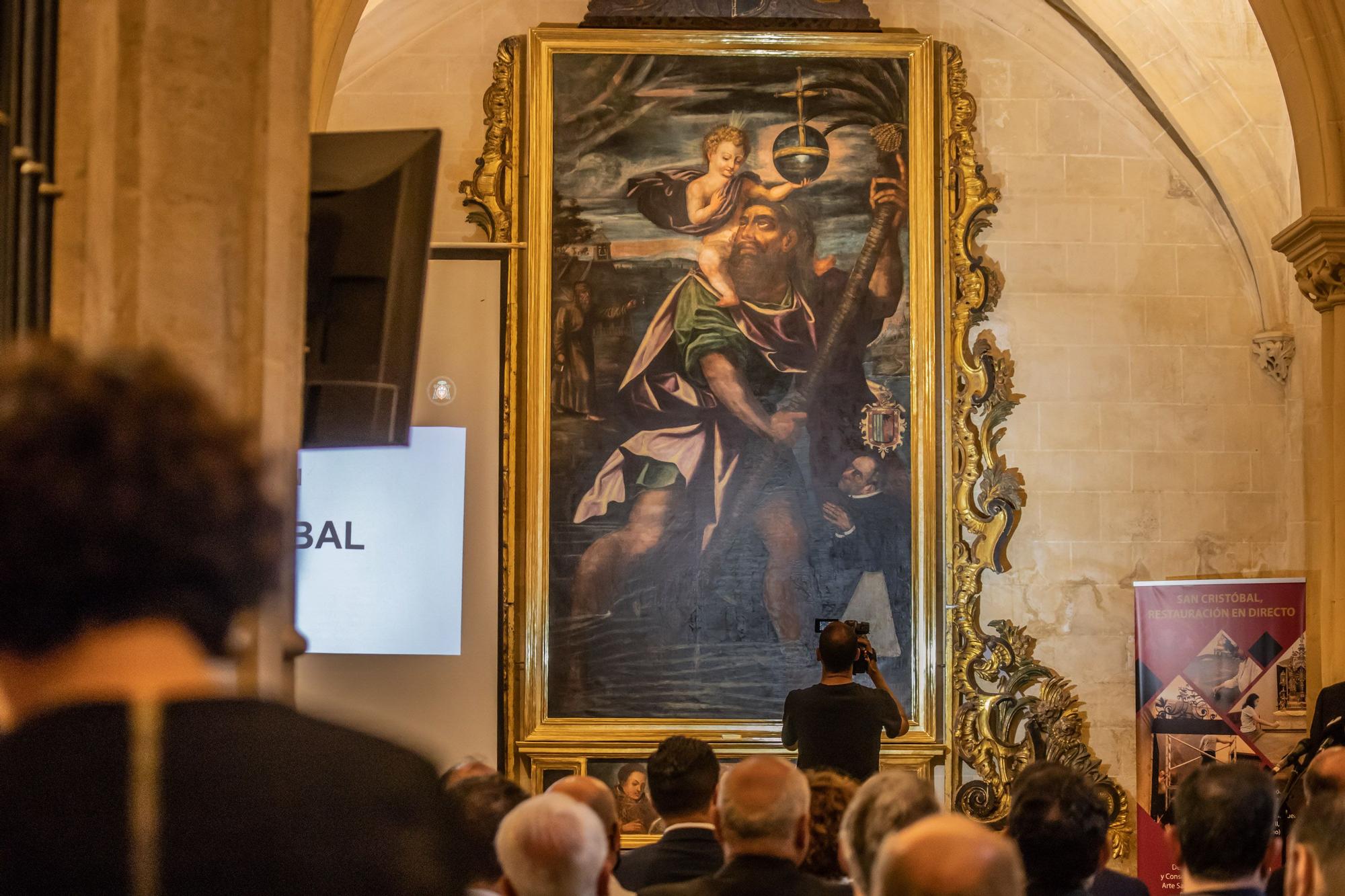 La catedral de Orihuela recupera un retablo del siglo XVII
