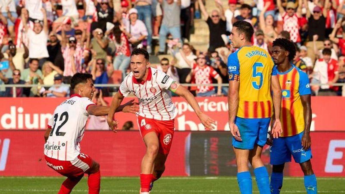 Tárrega, dolido, tras el segundo tanto del Girona