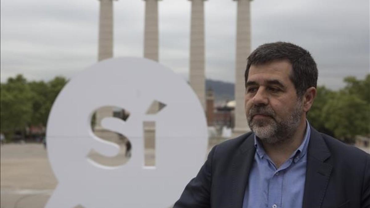 El expresidente de la Assemblea Nacional Catalana (ANC) Jordi Sànchez, el pasado abril.