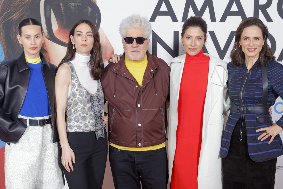 Aitana Sánchez Gijón en su última película, de Pedro Almodóvar, 'Amarga Navidad'