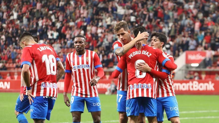 El Sporting vuelve a ser el de siempre: intensidad, lucha y rotunda victoria ante el Eibar (2-0)