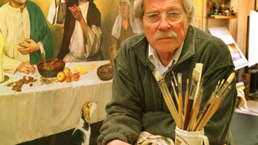 Fallece Díaz Naya, uno de los pintores más destacados de Castelló