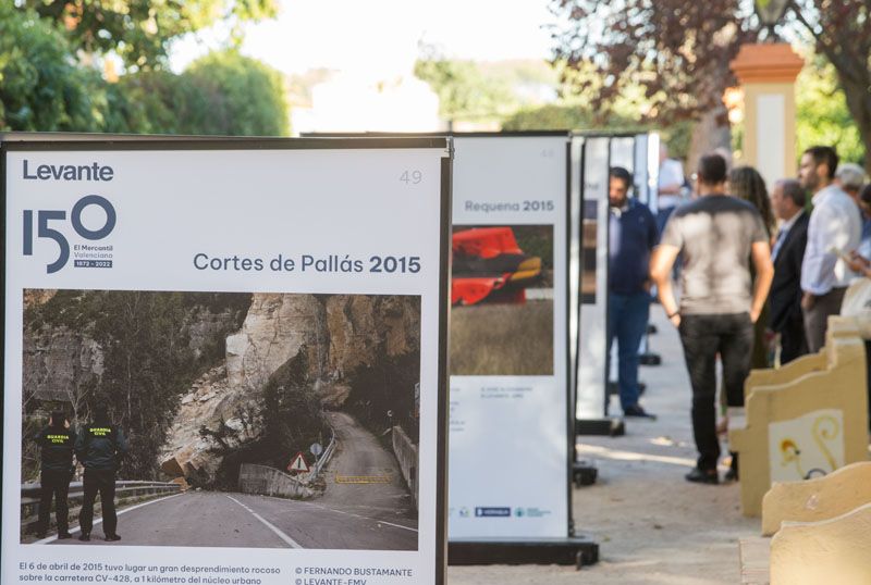 Inauguración de la exposición del 150 aniversario de Levante-EMV en Requena