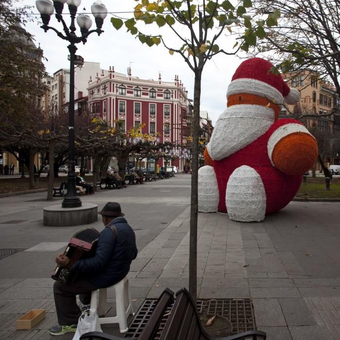 Luces de Navidad en Gijón