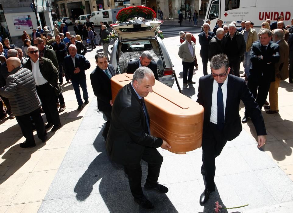 Funeral por Luis Fernández Villa, padre de Pedro Luis Fernández, presidente de la FADE