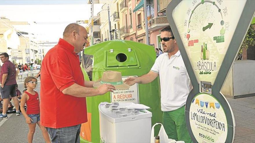 buscan a la peña que más recicle en fiestas