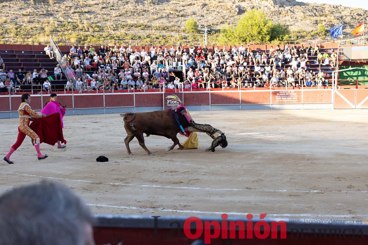 Segunda novillada de la Feria del Arroz en Calasparra (José Rojo, Pedro Gallego y Diego García)