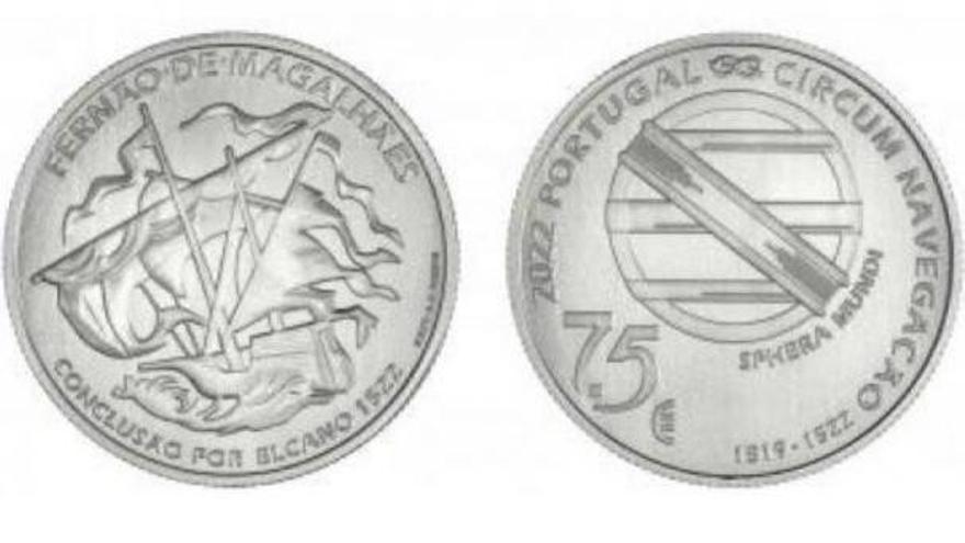 Las monedas de 7,50 euros de Portugal.