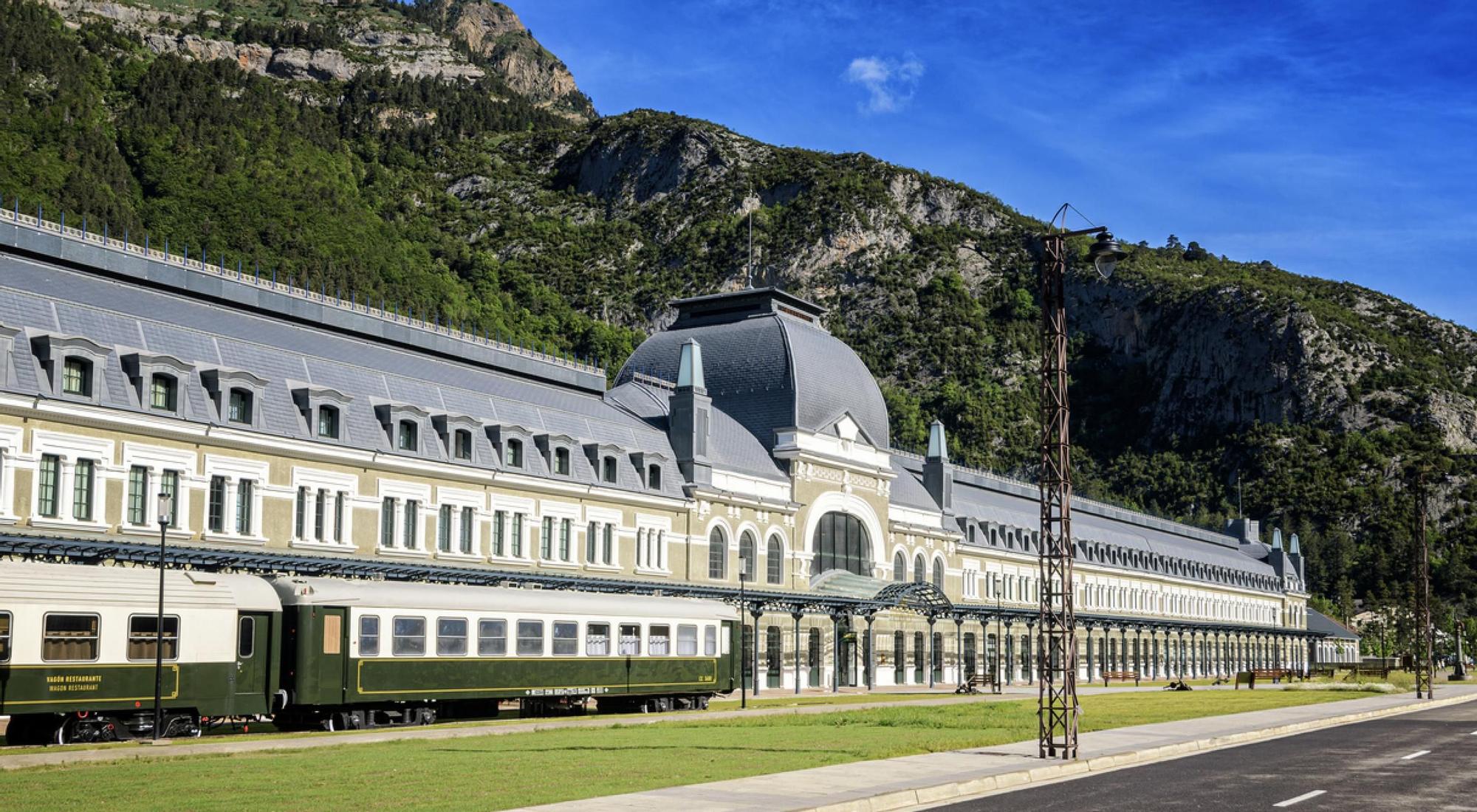 Es una estación de tren única en el mundo.