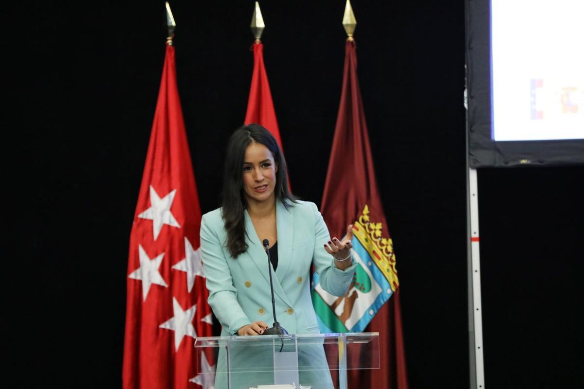 La vicealcaldesa de Madrid, BegoÃ±a VillacÃ­s, inaugura el programa ’La Ciudad que tÃº quieres’, organizado por Madrid Foro Empresarial , en Madrid (EspaÃ±a) a 26 de octubre de 2019.