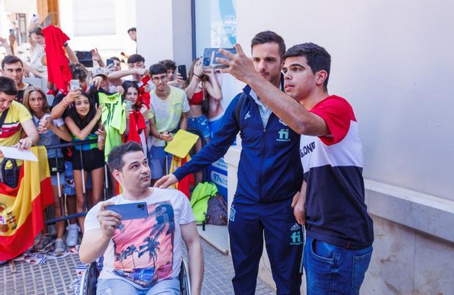 La selección española ya está en Málaga para disputar en La Rosaleda su partido ante la República Checa