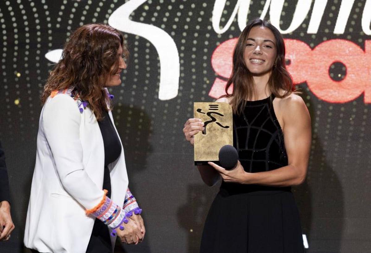 Gala Woman Sport, gana el premio la jugadora Aitana Bonmatí