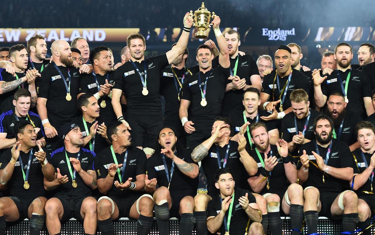 Los All Blacks levantan su último Mundial de rugby en 2015