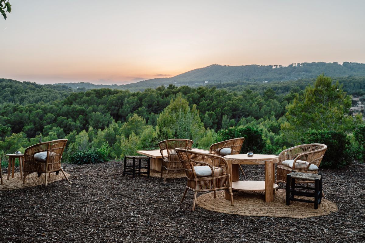 La naturaleza abraza a este agroturismo de Ibiza.