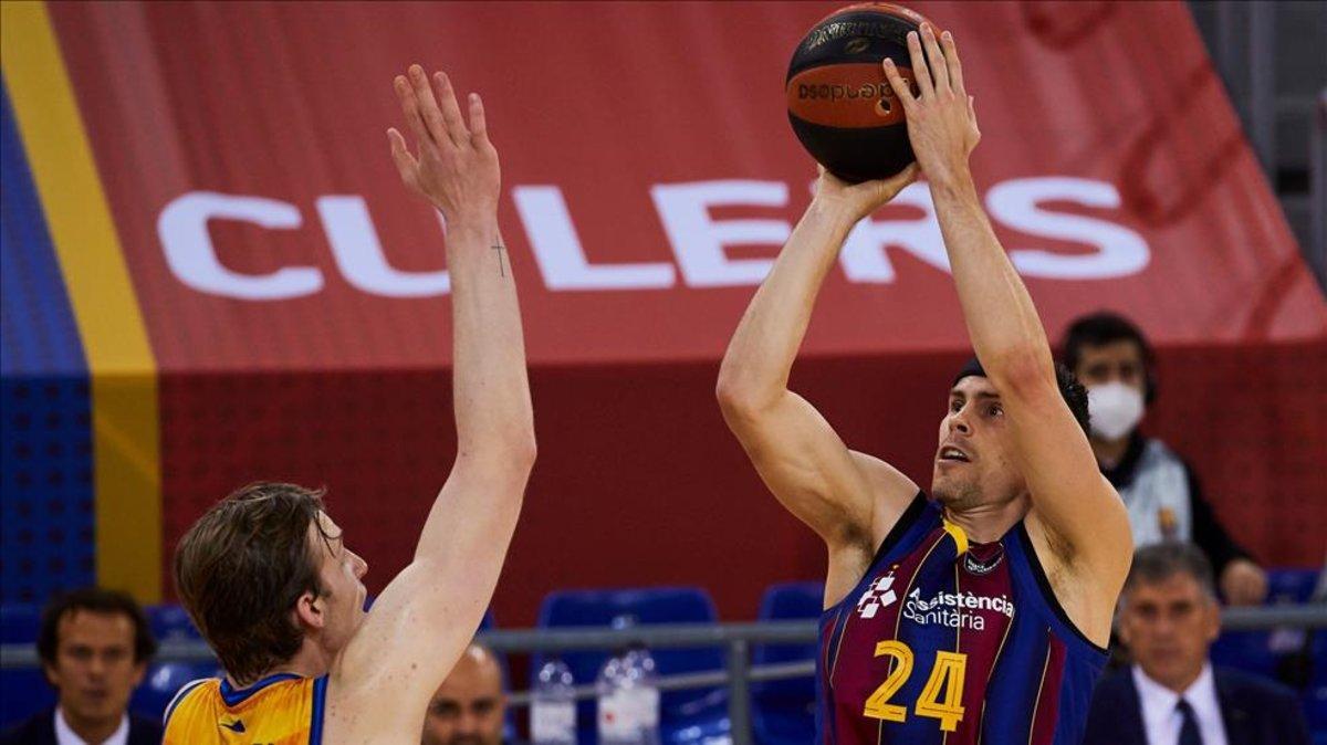 El Barça arrolló al Gran Canaria en la primera mitad