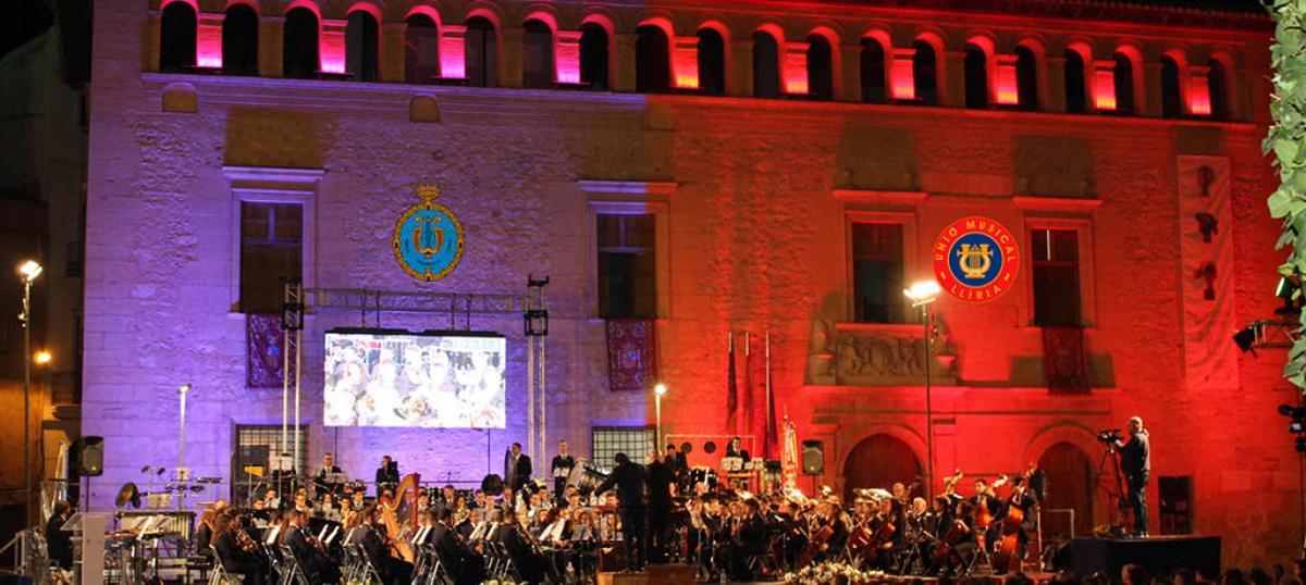 Actuación musical en LLíria por la Unesco.