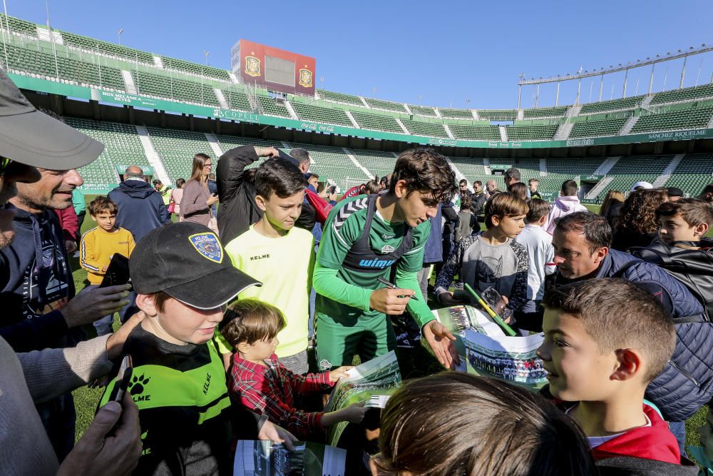 Jornada de puertas abiertas en el Elche CF