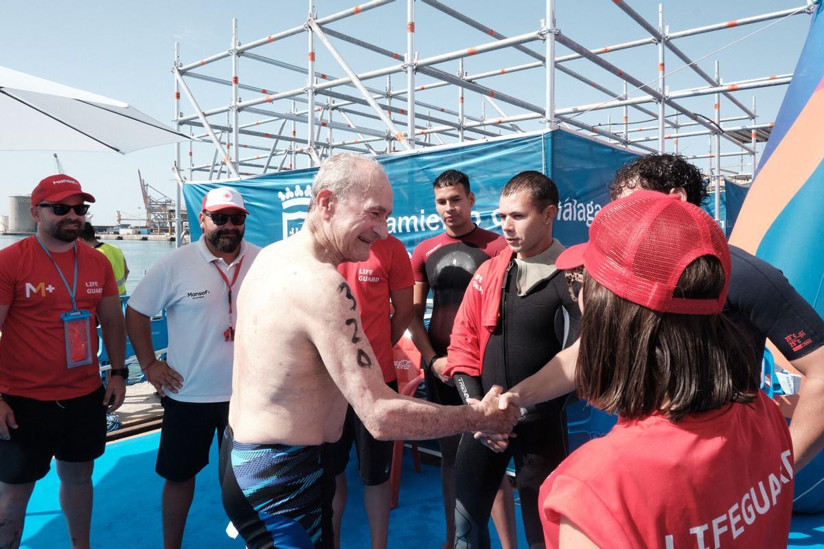 Travesía a nado en el Puerto de Málaga el domingo 9 de agosto de 2026