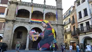 La montehermoseña de Brea vuelve a la calle en Plasencia