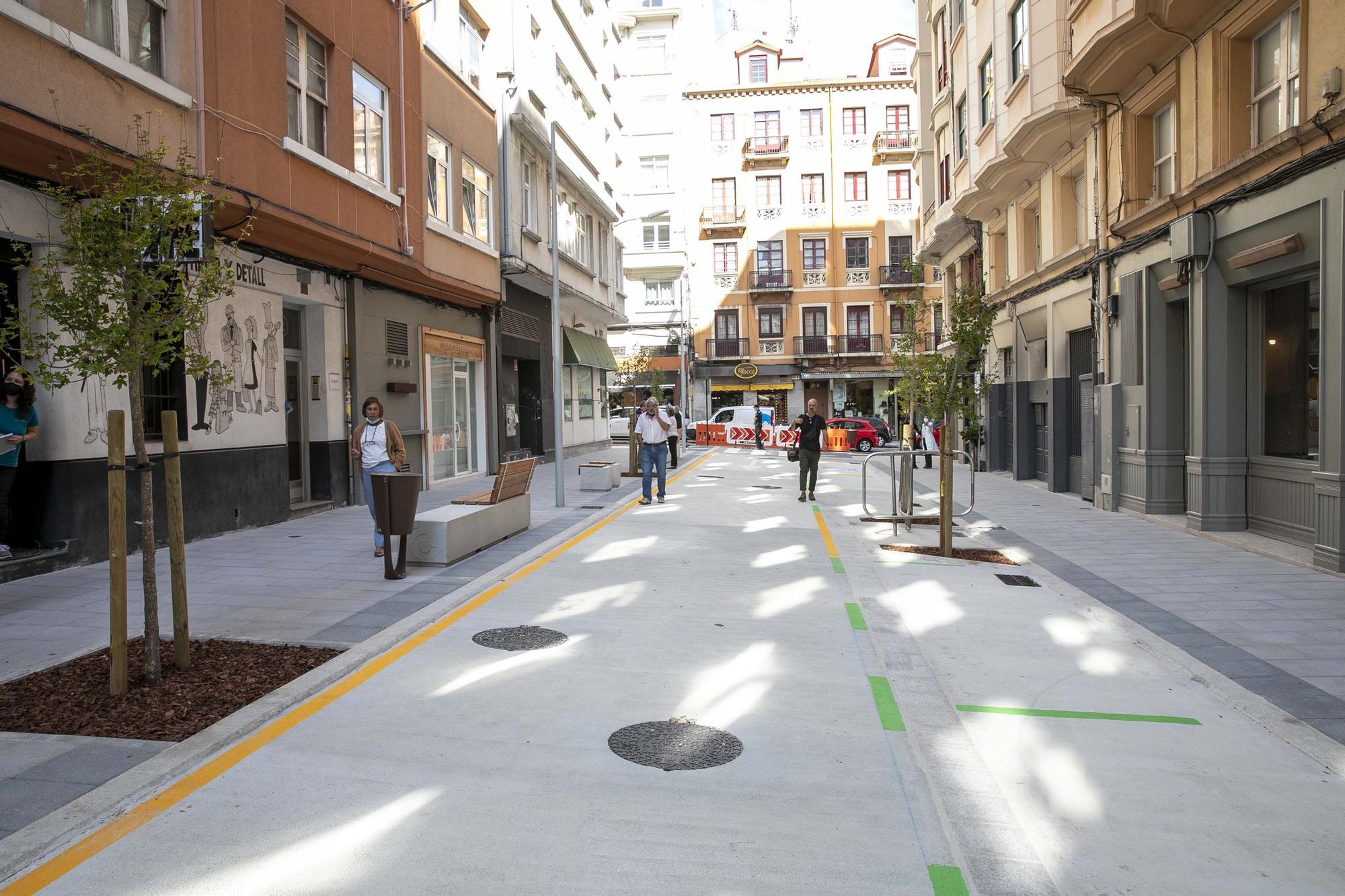 Reapertura de la calle Pintor Joaquín Vaamonde