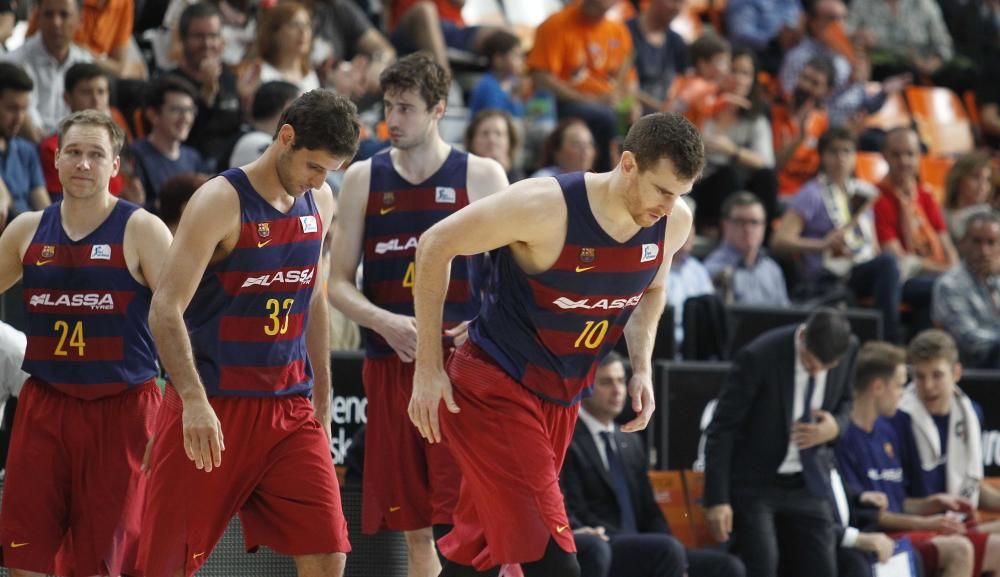 Valencia Basket - Barcelona Lassa, en imágenes