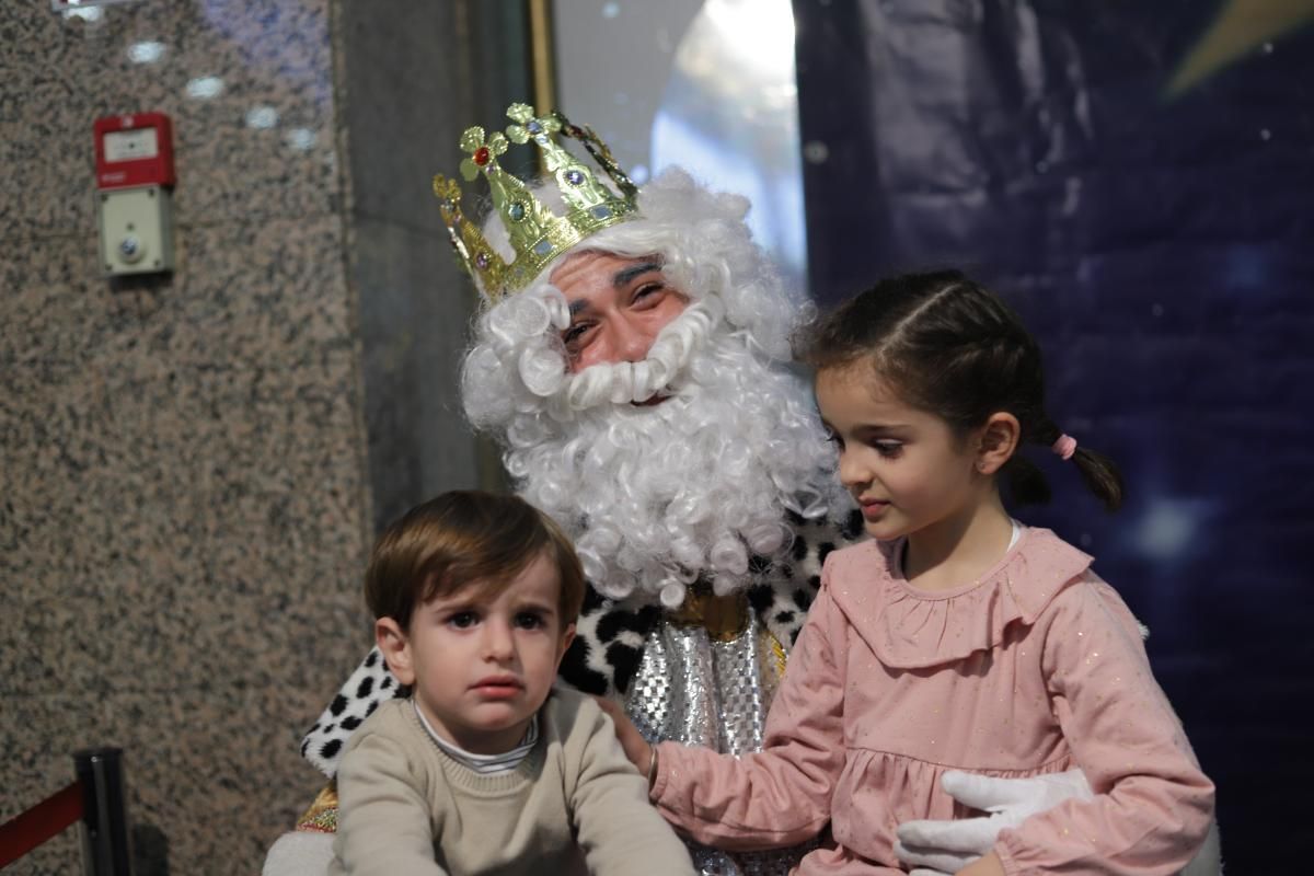 Fotos con los Reyes Magos realizadas el 4 de enero de 2018