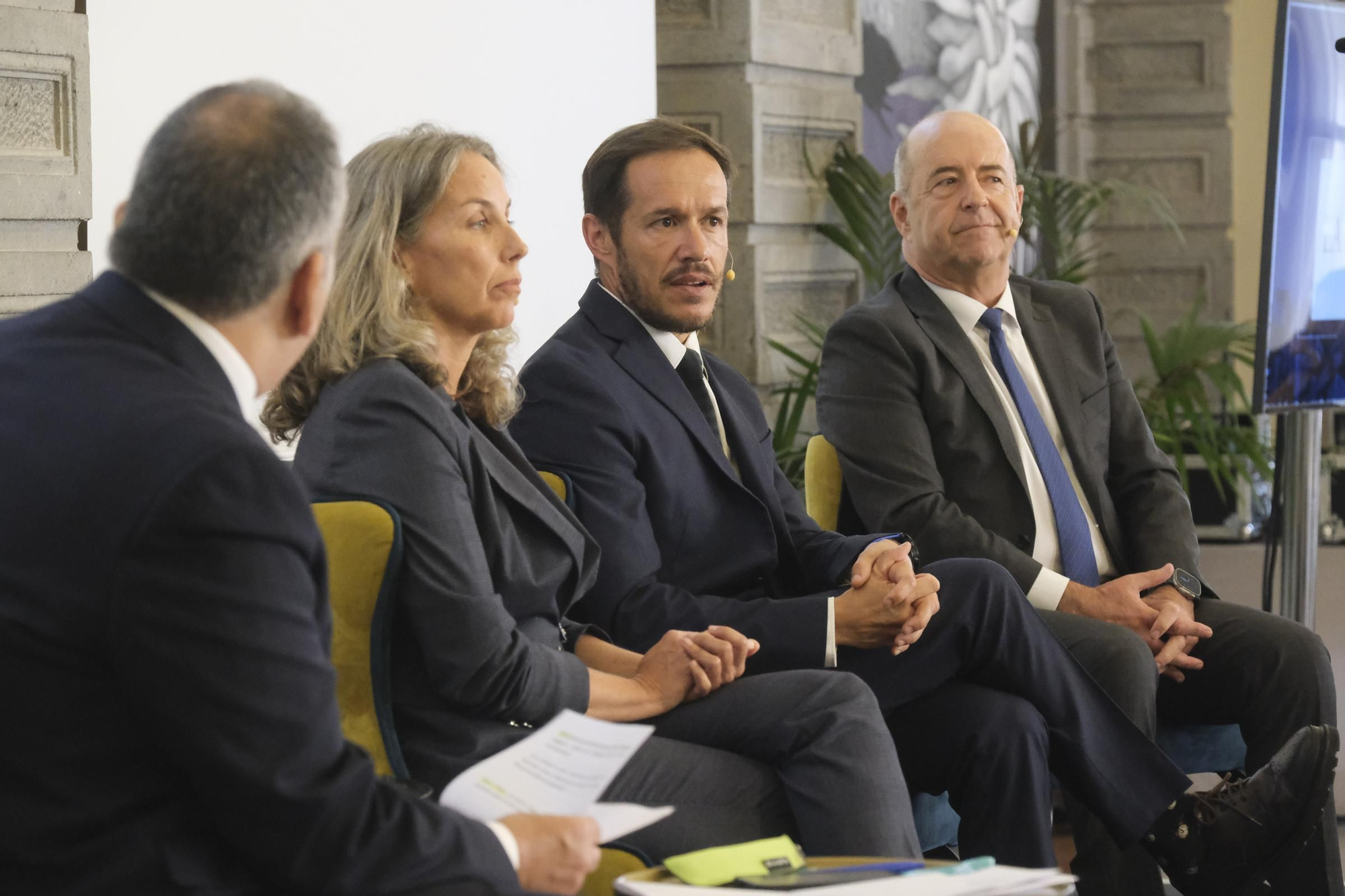 Foro Cambio Climático, con la presencia del consejero de Transición Ecológica del Gobierno de Canarias, Mariano Hernández Zapata. 