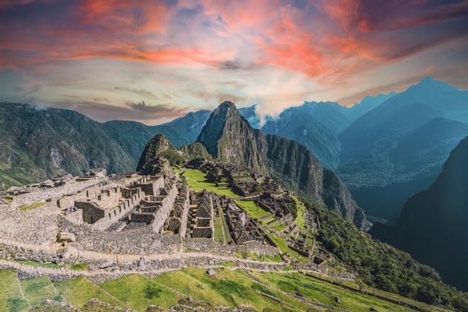 La ciudad de Machu Picchu, uno de los símbolos más importantes de Perú