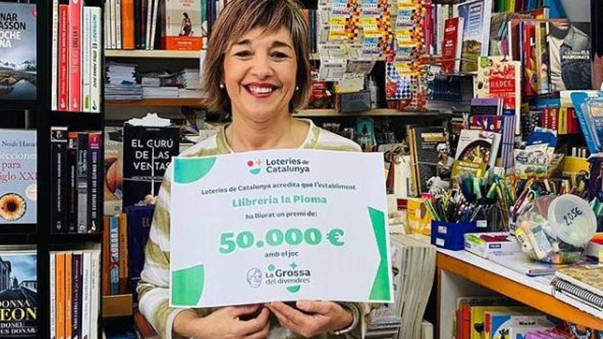 La llibreria La Ploma reparteix 50.000€ de la Grossa del divendres