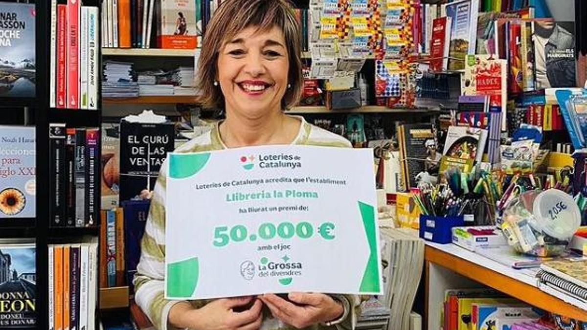 La Llibreria La Ploma va repartir 50.000€