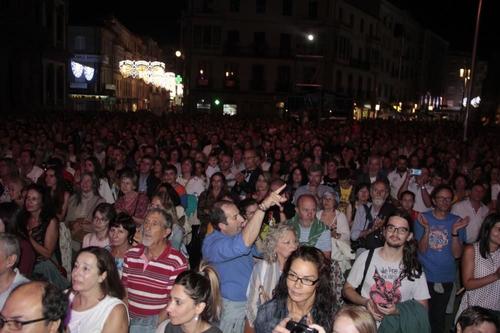 Peregrina 2019 | Mitic encandila al público de Pontevedra