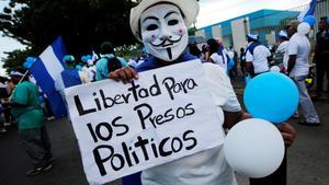 Protestas sociales en Nicaragua en contra del gobierno de Daniel Ortega.