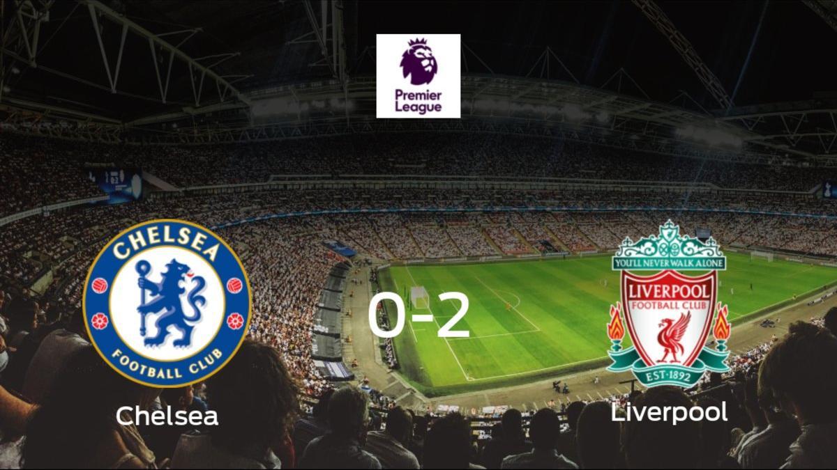 El Liverpool logra una trabajada victoria ante el Chelsea (0-2)