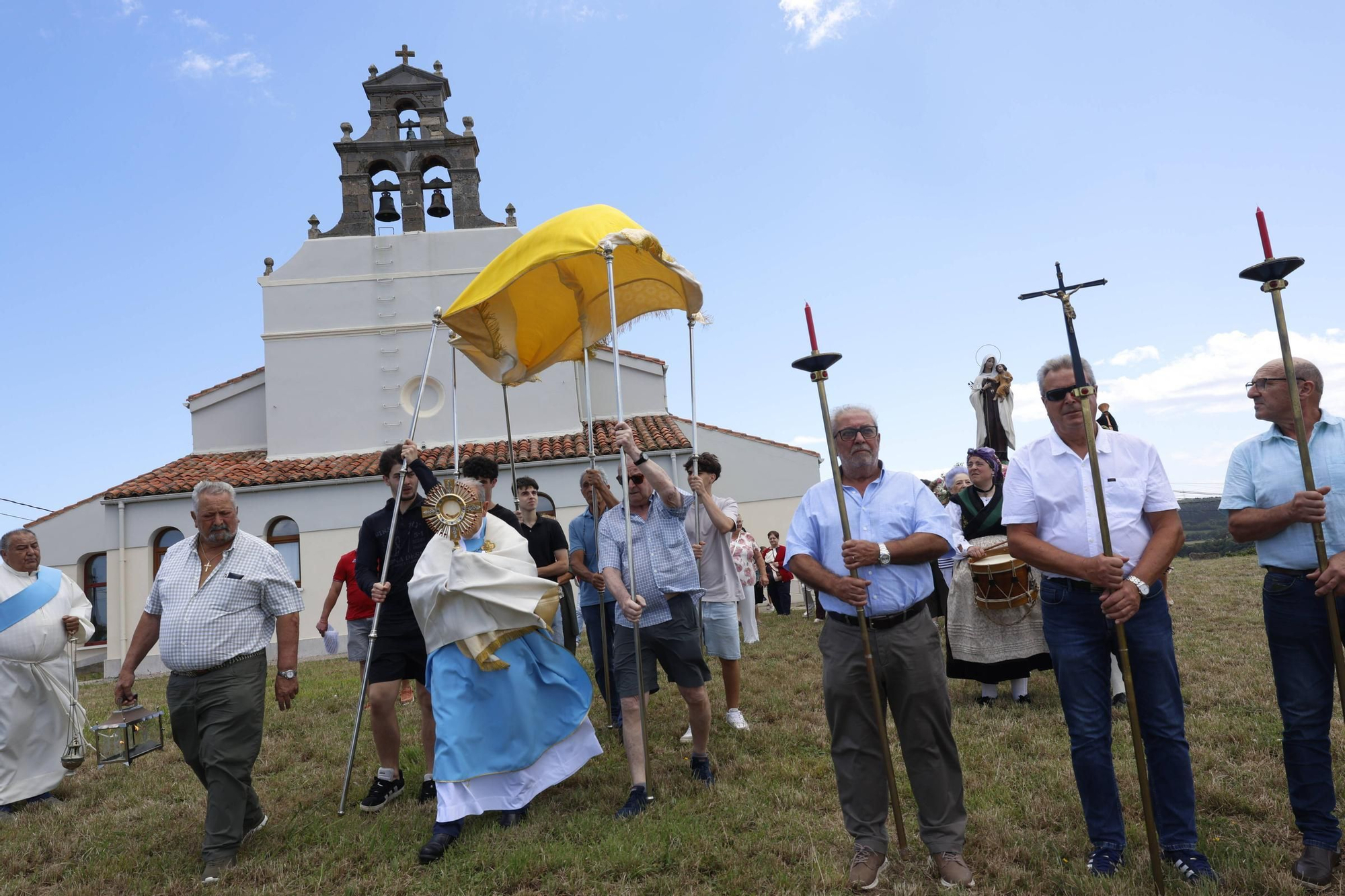 EN IMÁGENES: La fiesta del Carmen en Lavian (Gozón)
