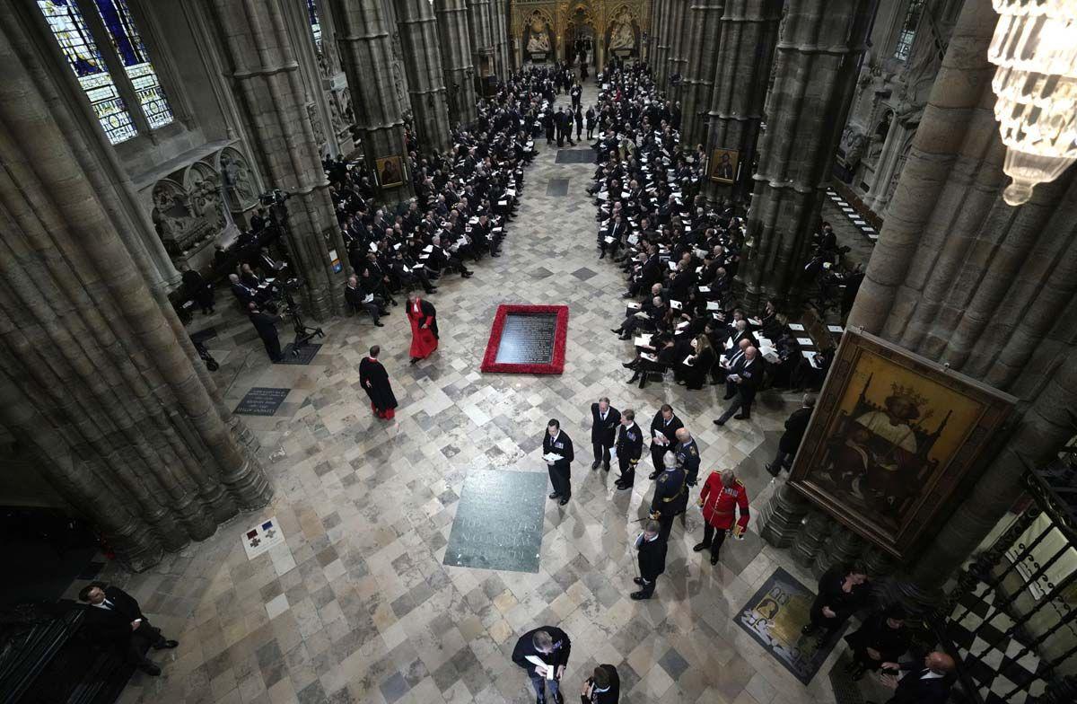 Funeral de Estado de la Reina Isabel II en la abadía de Westminster