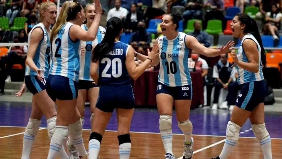 Giardini (10), con la sub23 argentina