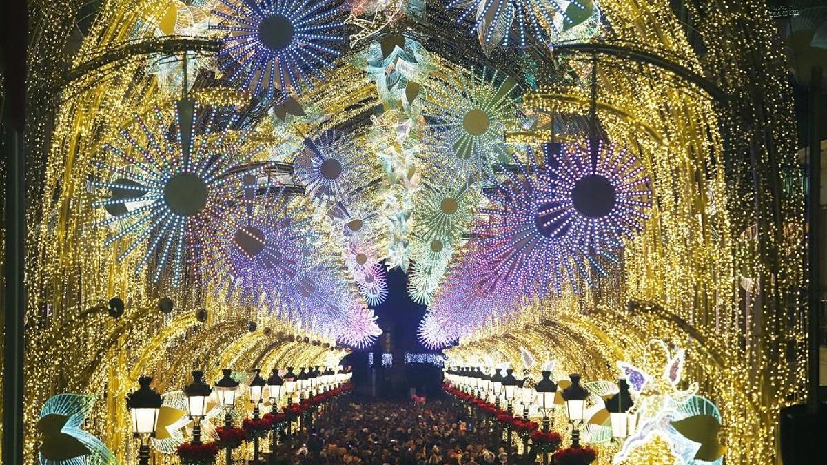 Alumbrado navideño de calle Larios