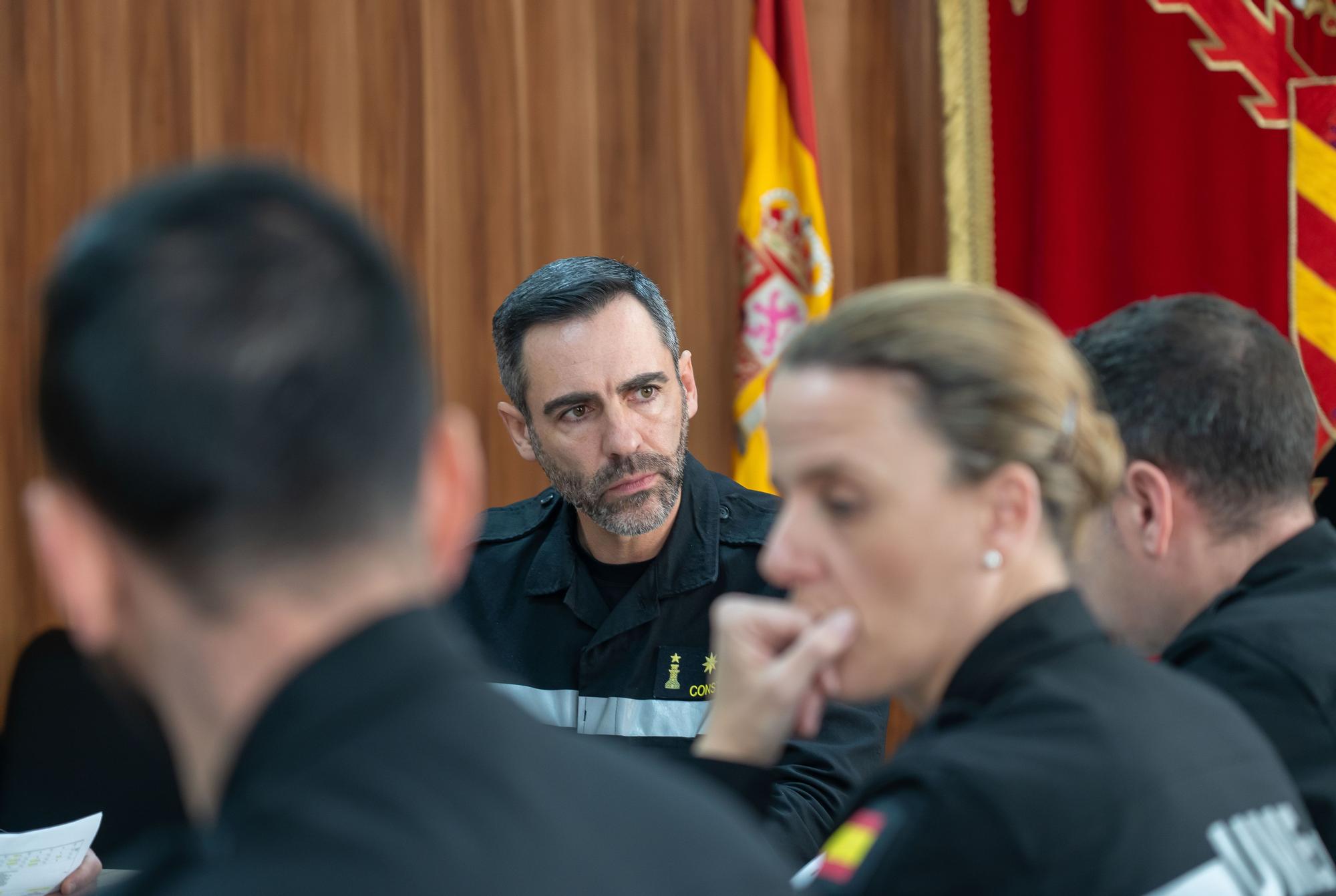 Así trabaja el V Batallón de la UME, con sede en León y 44 militares gallegos