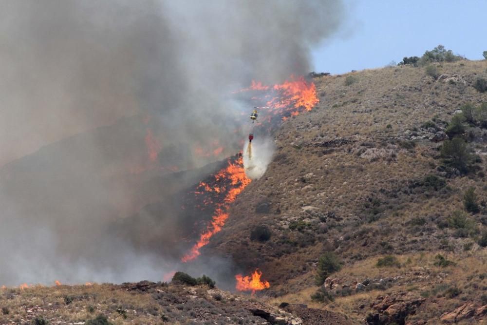 Incendio en Portman