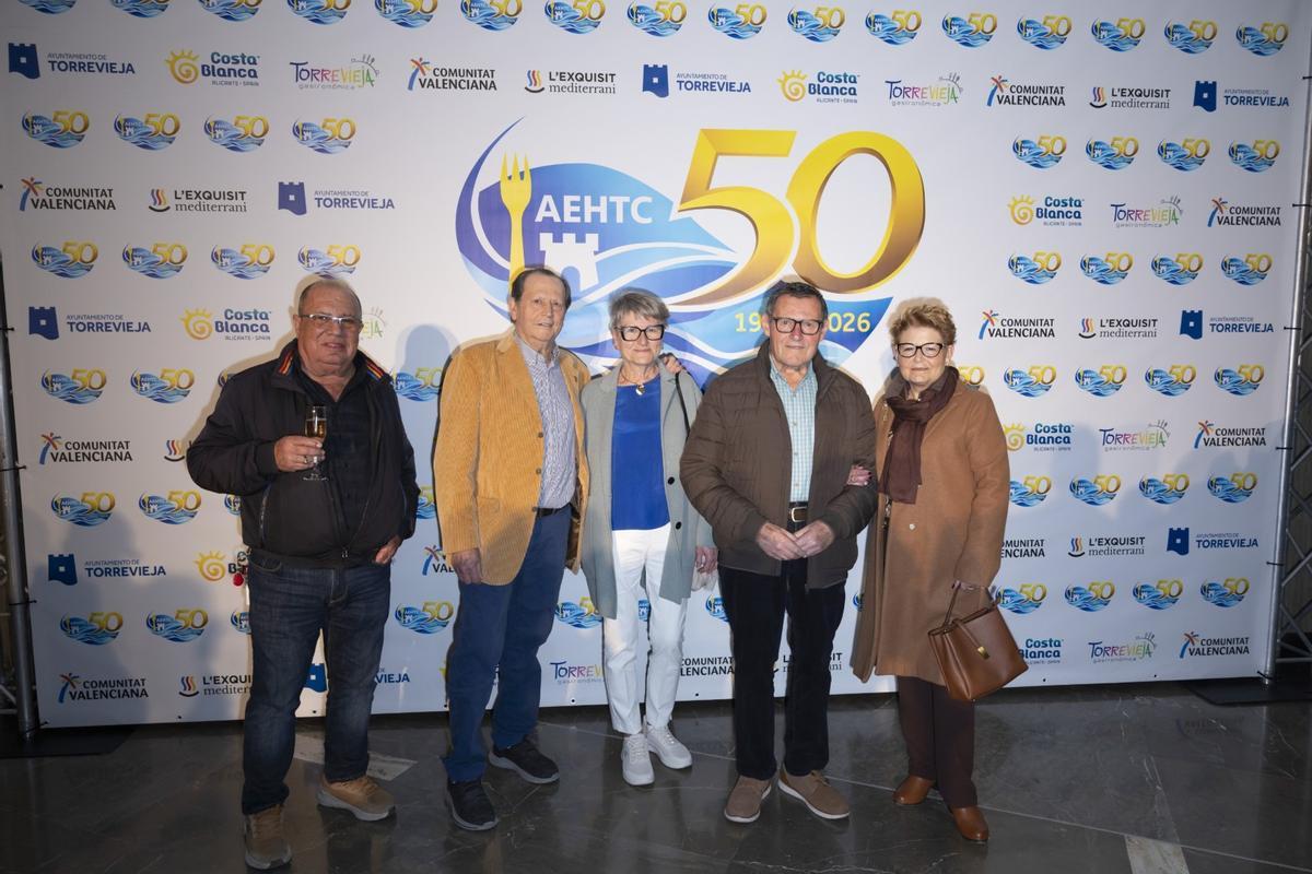Una gran noche para la hostelería de Torrevieja para celebrar el 50 aniversario de su asociación