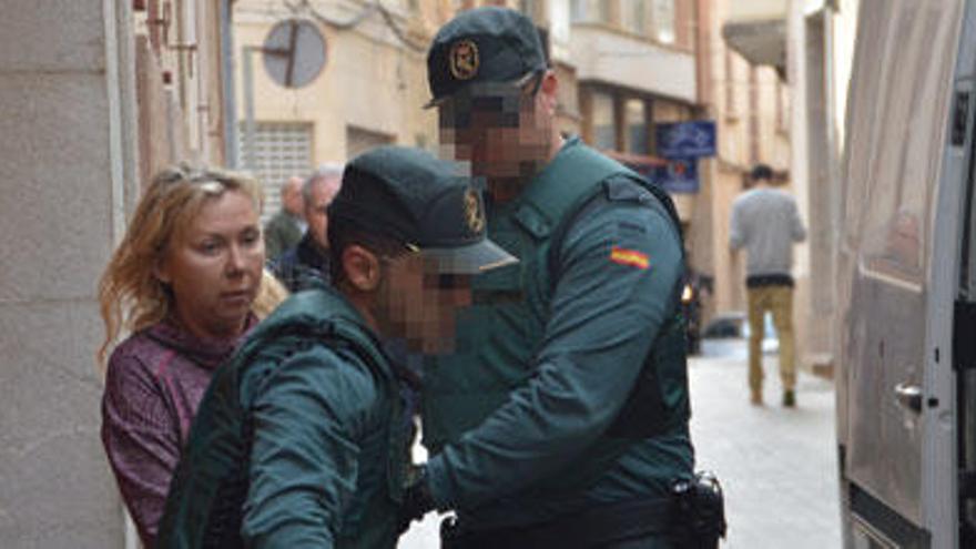 Svetlana B. ha sido conducida a los Juzgados por la Guardia Civil.