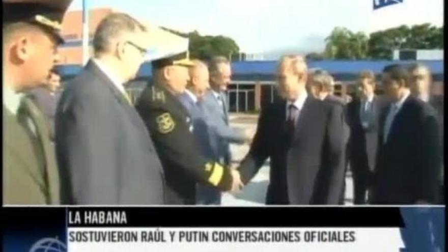 Termina la visita de Putin a Cuba