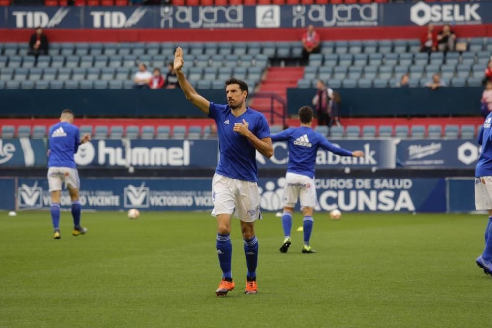 El partido entre el Osasuna y el Real Oviedo, en imágenes