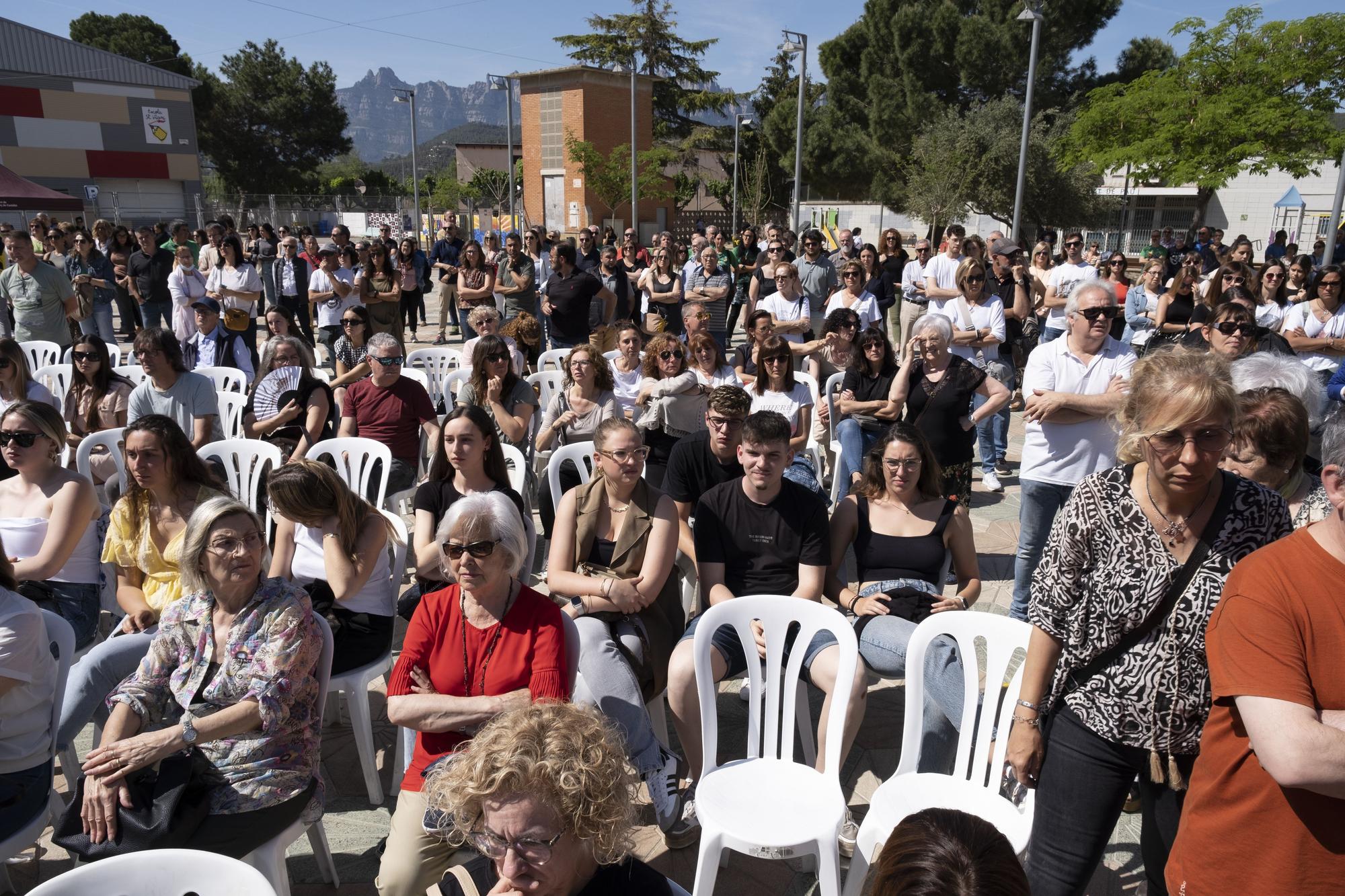 Centenars de persones acomiaden Oriol Sardà a Sant Vicenç de Castellet