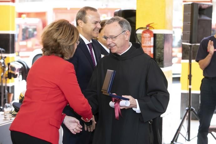 08.03.19. Las Palmas de Gran Canaria. Acto de entrega de Honores y Distinciones Bomberos de Las Palmas de GC. Foto Quique Curbelo