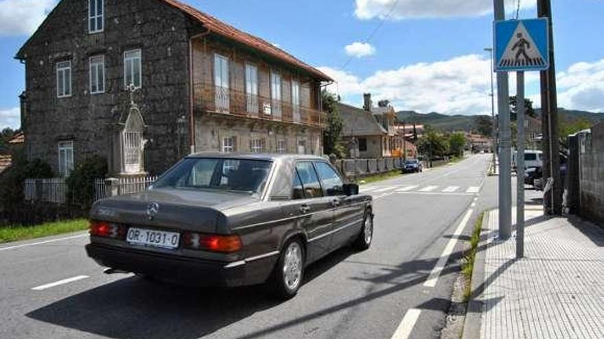 Zona de Caritel donde se piden los badenes.